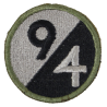 Paire de grades de Captain, Bill Enos, 356th Field Artillery Bn., 94th Inf. Division, Sterling