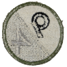 Paire de grades de Captain, Bill Enos, 356th Field Artillery Bn., 94th Inf. Division, Sterling