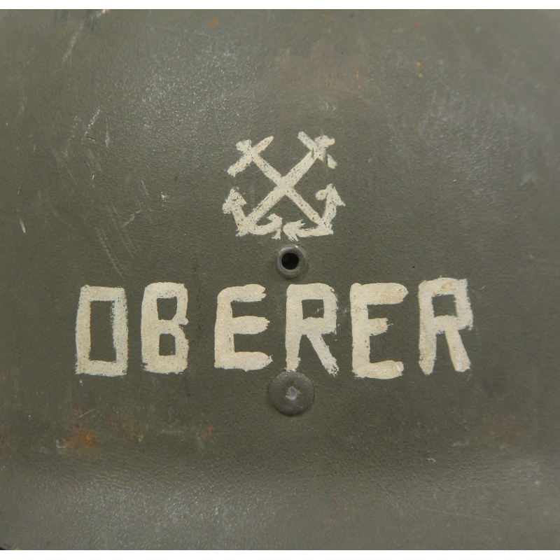 Sous-casque M1 (liner), FIRESTONE, A washers verts, COX Robert Oberer, US Navy