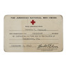 Certificat, formation de secourisme, American Red Cross, Bessie Dennick, 1943
