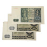 Billets de banque polonais, 50 et 500 złotych, 1940-1941