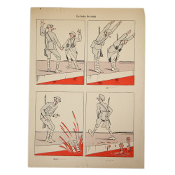 Leaflet, Propaganda, German, Le bain de sang, 1939