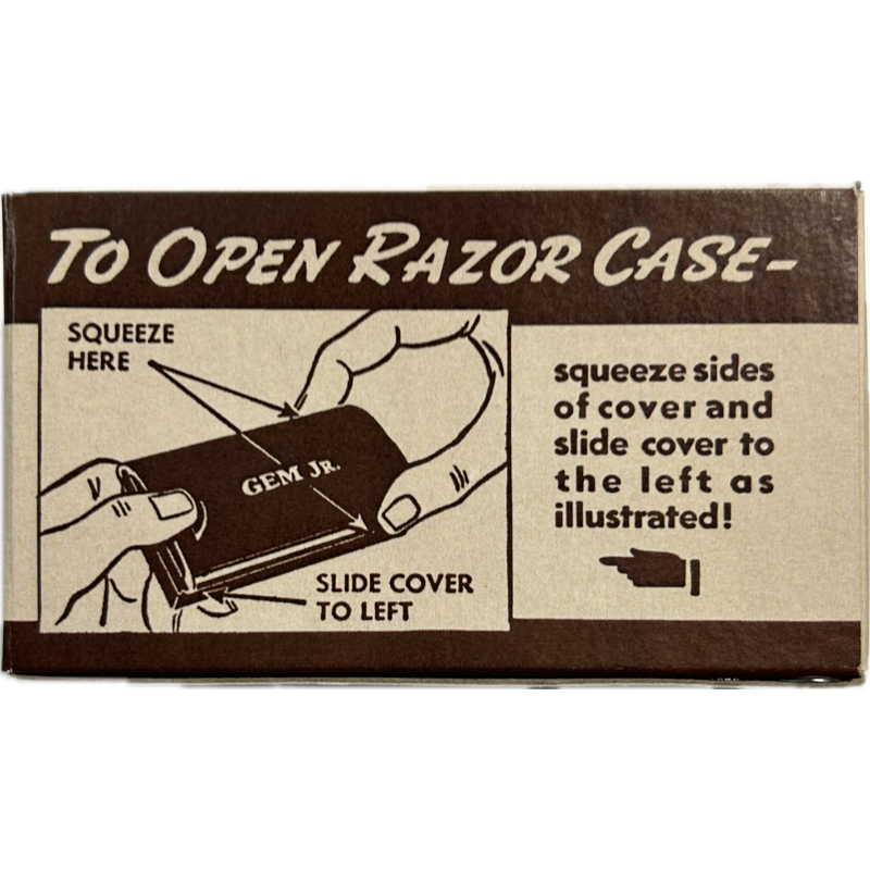 Razor, Safety, Two piece type, GEM Junior