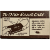 Razor, Safety, Two piece type, GEM Junior