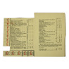 Documents personnels, Johann Meyer, Haguenau, 1941-1942