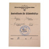 Documents personnels, Johann Meyer, Haguenau, 1941-1942
