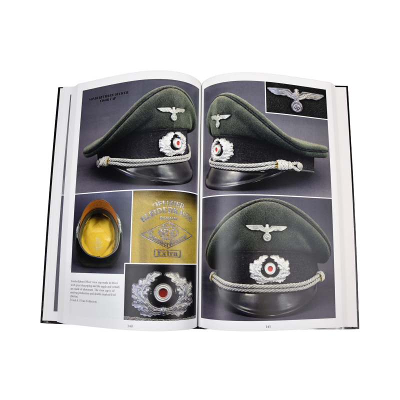 Book, Heer & SS Visor Caps & Uniforms