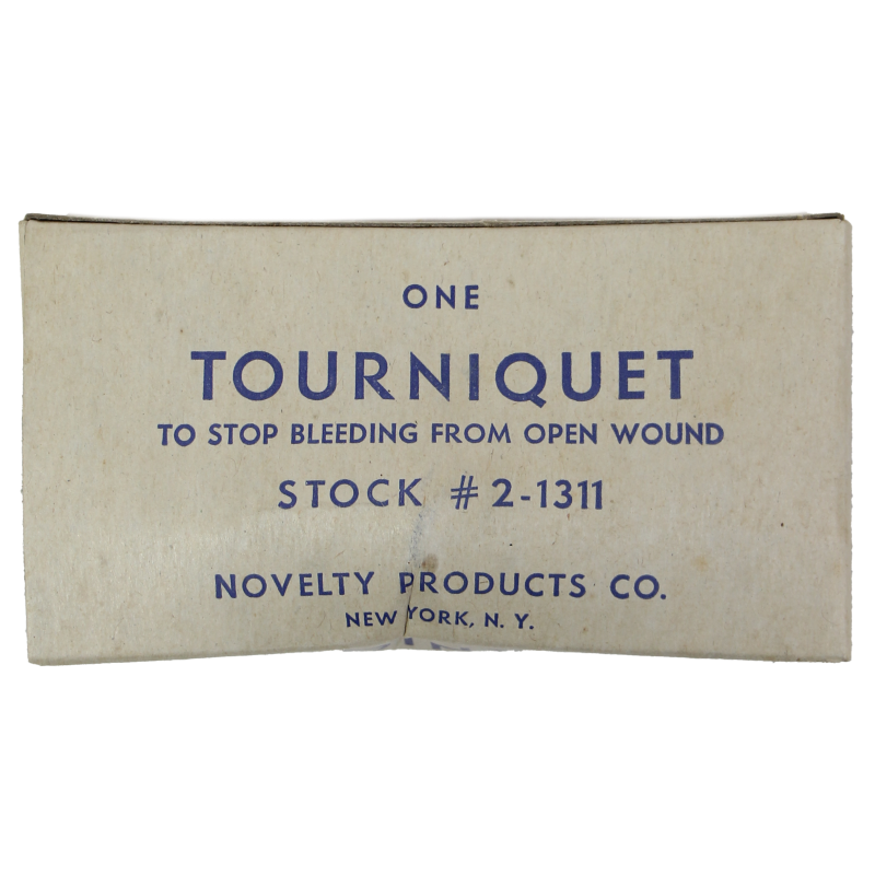 Garrot US, NOVELTY PRODUCTS CO., Stock No. 2-1311, dans sa boîte, état neuf