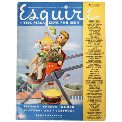 Magazine, Esquire, août 1944, avec pin up
