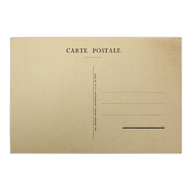 Postcard, French, Liberation of Montbéliard