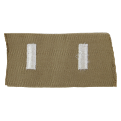 Rank, Insignias, 1st Lieutenant (Pair) Cloth