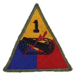 Patch, 1st Armored Division, MTO