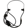 Receivers (Earphones), Type R-30-U, US Army, on HB-30 Headseat