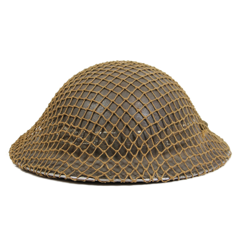 Casque Mk II, britannique, BMB-CCL, 1943, avec filet, Beach Group