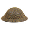 Helmet, Mk II, BMB-CCL, British, 1943, with Camouflage Net, Beach Group