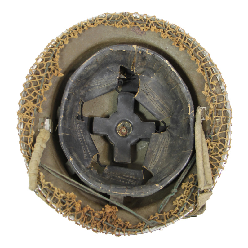 Casque Mk II, britannique, BMB-CCL, 1943, avec filet, Beach Group