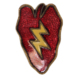 Crest, DUI, 25th Infantry Division, Pin Back