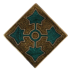 Crest, 4th Infantry Division, à épingle