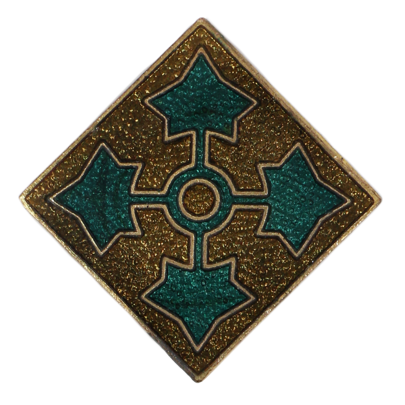Crest, DUI, 4th Infantry Division, PB