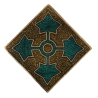 Crest, DUI, 4th Infantry Division, PB