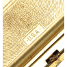 Compact, Powder, Brass, Mother-of-Pearl Lid, US Army