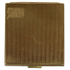 Compact, Powder, Brass, Mother-of-Pearl Lid, US Army