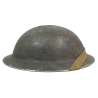Helmet, Mk II, British, Cs-CCL, 1939-1945, Brushed Concrete Camouflage