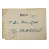 Correspondance épistolaire, ᛋᛋ-Sturmmann Herman Sifferlen, 6. ᛋᛋ-Gebirgs-Division „Nord“, Laponie, 1942-1944 Correspondance épistolaire, ᛋᛋ-Sturmmann Herman Sifferlen, 6. ᛋᛋ-Gebirgs-Division „Nord“, Laponie, 1942-1944