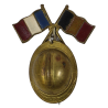 Brooch, Patriotic, French