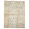 Letter, Pvt. Ray Geddes, Camp Toccoa, 501st PIR, 1943