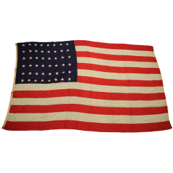 Drapeau US, 48 étoiles brodées, 180 x 300 cm