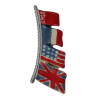 Brooch, Patriotic, French, Liberation