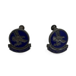 Boucles d'oreilles, Sweetheart, 1st Troop Carrier Command, Sterling
