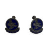 Boucles d'oreilles, Sweetheart, 1st Troop Carrier Command, Sterling