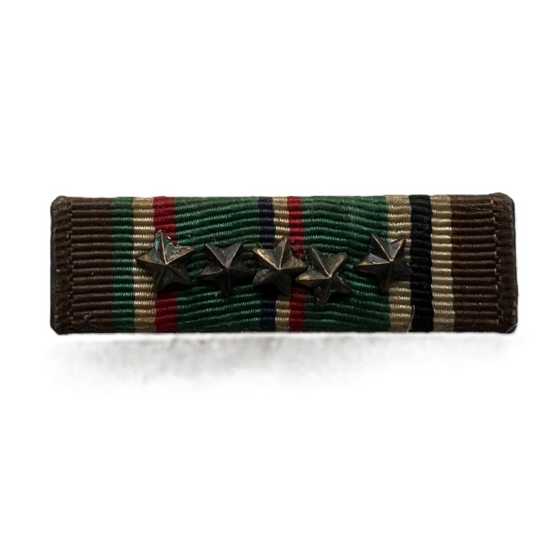 Ribbon, European African Middle Eastern Campaign, 5 stars