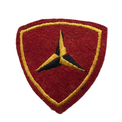 Insigne, 3rd Marine Division, USMC feutre