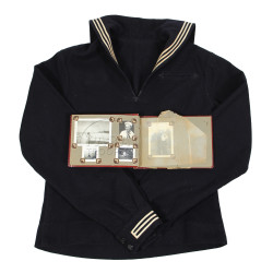 Veste jumper, US Navy, avec album souvenir