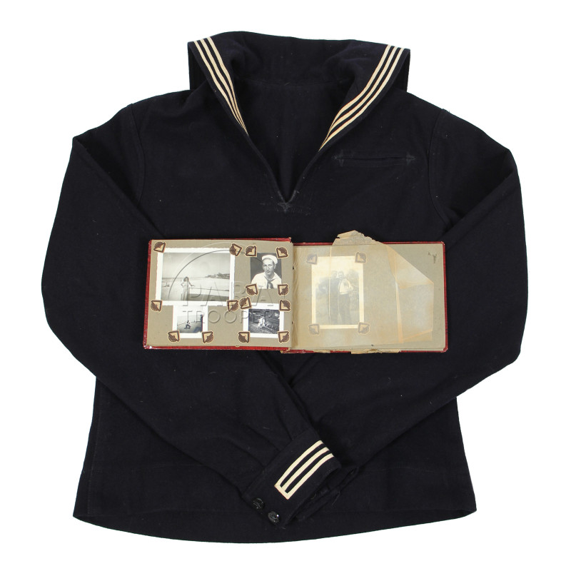 Veste jumper, US Navy, avec album souvenir