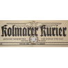 Journal allemand, Kolmarer Kurier, 6 août 1943, "Die Festung Europa unerschütterlich" Journal allemand, Kolmarer Kurier, 6 août 1943, "Die Festung Europa unerschütterlich"
