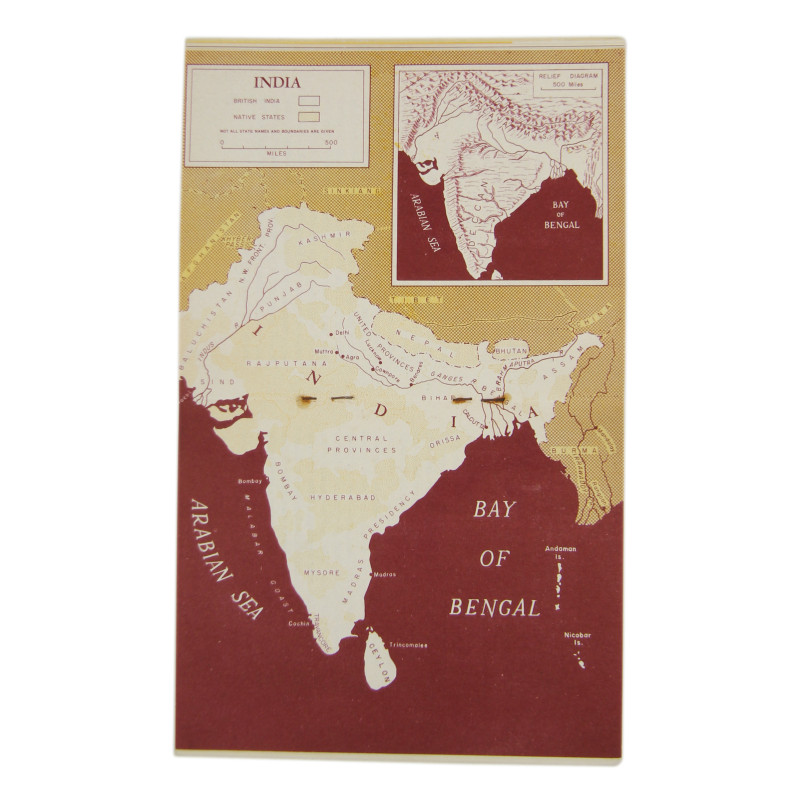 Livret, A Pocket Guide to India, 1943, CBI