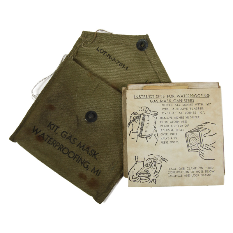 Masque à gaz, Lightweight, OD 7, 1943, complet