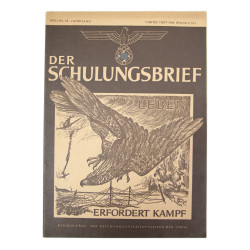 Bulletin mensuel du NSDAP, Der Schulungsbrief, numéro 4, 1942