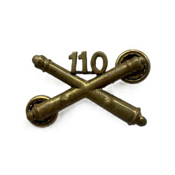 Insigne de col officier, 110th Field Art. Bat., 29th Inf. Div., à pin's