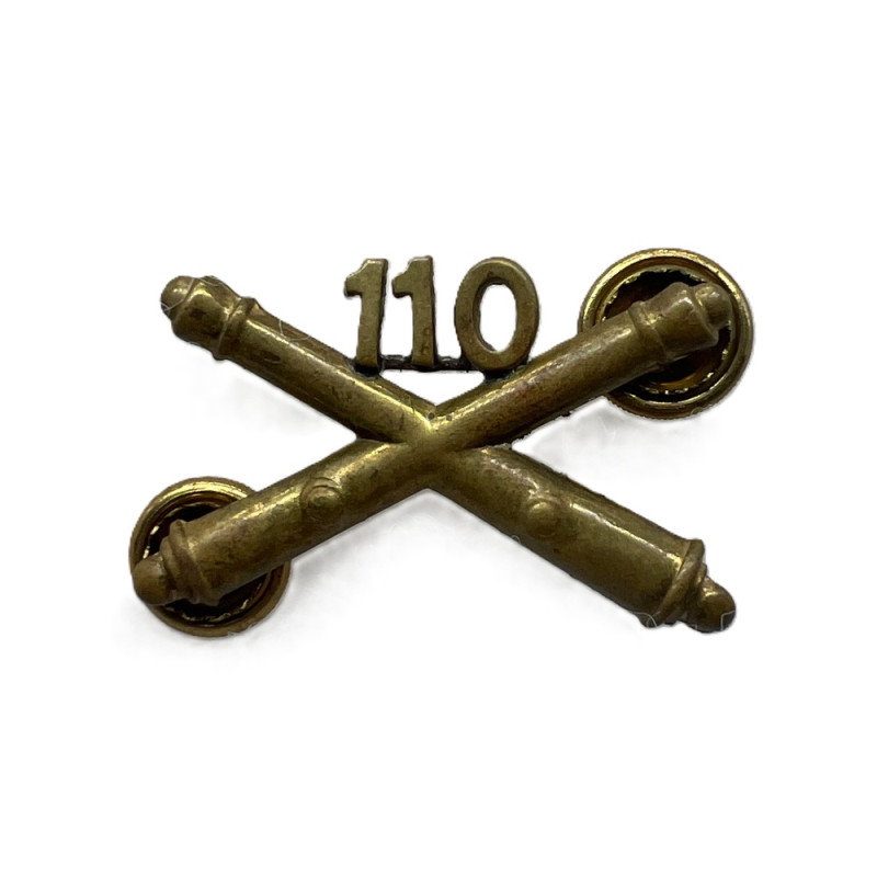 Insigne de col officier, 110th Field Art. Bat., 29th Inf. Div., à pin's
