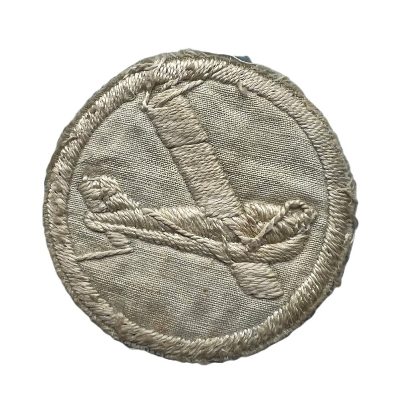 Insigne de calot, Gliderborne Troops, British-Made, 1er type