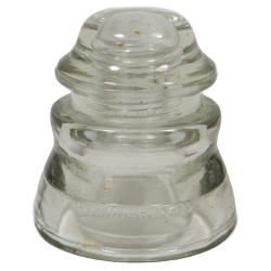 Isolateur en verre, CD 155, poteau téléphonique, HEMINGRAY-45