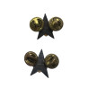 Pair, General Staff Corps, Officer Ccollar Insignias, Sterling