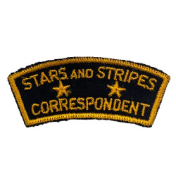 Insigne, Stars and Stripes Correspondent, twill