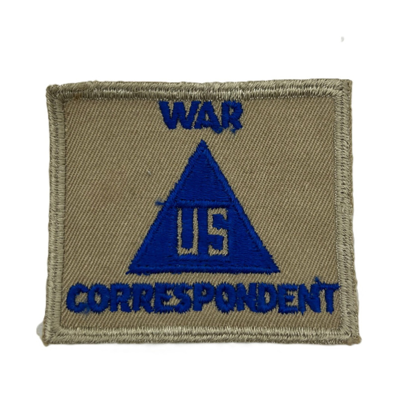 Insigne, War Correspondent, correspondant de guerre