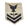 Insigne, Aviation Machinist's Mate, Second Class Petty Officer, US Navy, blanc, 1942